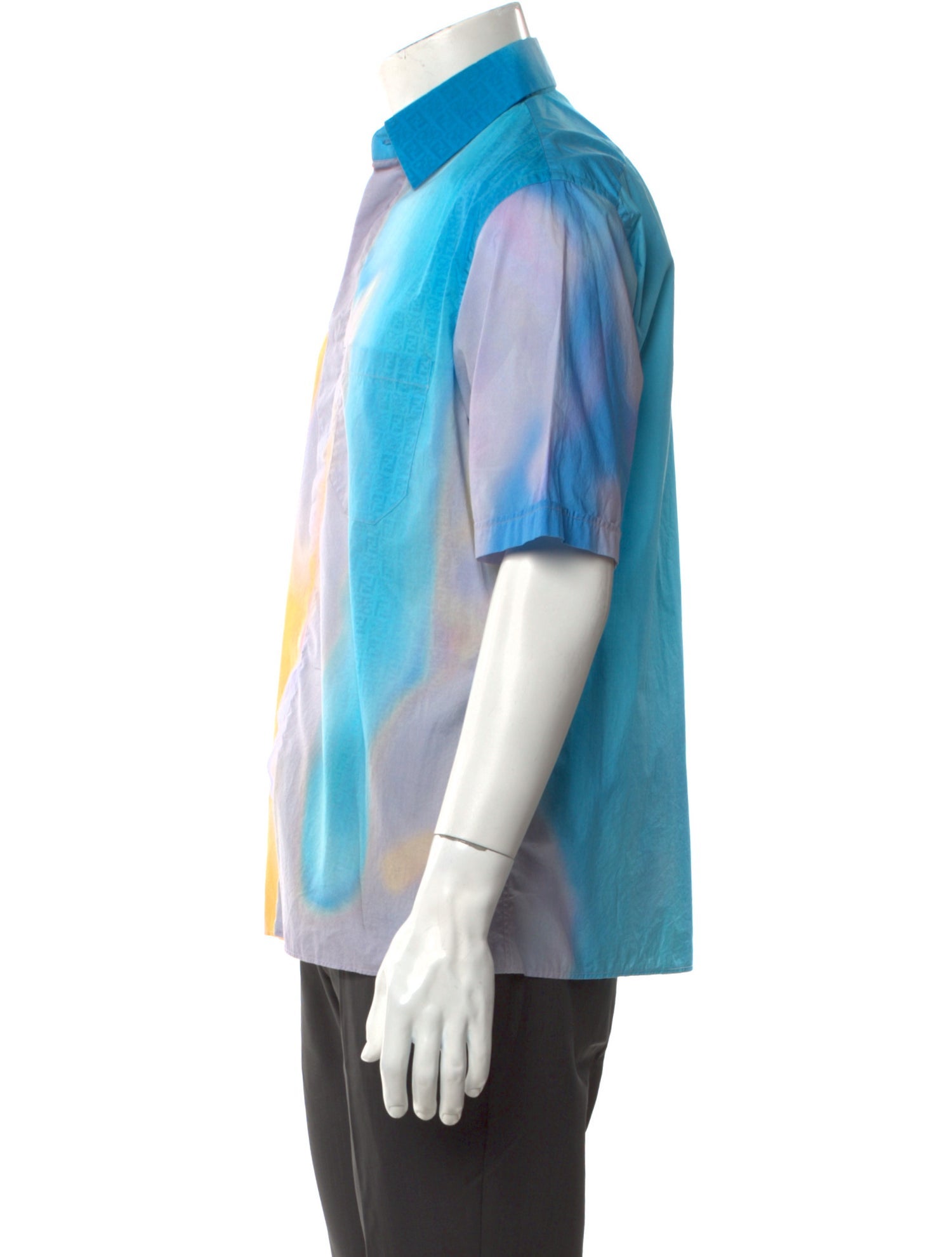 Fendi 2021 Zucchino FF Logo Shirt